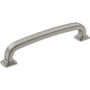 Amerock Surpass 5-1/16 Inch Center to Center Handle Cabinet Pull Satin Nickel