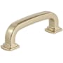 Amerock Surpass 3 Inch Center to Center Handle Cabinet Pull Golden Champagne
