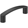 Amerock Rift 3 Inch Center to Center Handle Cabinet Pull Matte Black