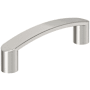 Amerock Rift 3 Inch Center to Center Handle Cabinet Pull Satin Nickel