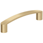 Amerock Rift 3-3/4 Inch Center to Center Handle Cabinet Pull Champagne Bronze