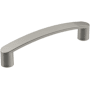 Amerock Rift 3-3/4 Inch Center to Center Handle Cabinet Pull Satin Nickel