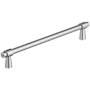 Amerock Destine 7-9/16 Inch Center to Center Bar Cabinet Pull Polished Chrome