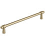 Amerock Destine 10-1/16 Inch Center to Center Bar Cabinet Pull Golden Champagne