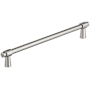Amerock Destine 10-1/16 Inch Center to Center Bar Cabinet Pull Polished Nickel