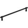 Amerock Destine 12-5/8 Inch Center to Center Bar Cabinet Pull Matte Black
