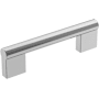 Amerock Versa 3-3/4 Inch Center to Center Handle Cabinet Pull Polished Chrome