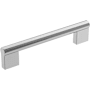 Amerock Versa 5-1/16 Inch Center to Center Handle Cabinet Pull Polished Chrome