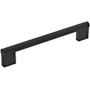 Amerock Versa 6-5/16 Inch Center to Center Handle Cabinet Pull Matte Black