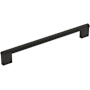Amerock Versa 8-13/16 Inch Center to Center Handle Cabinet Pull Matte Black