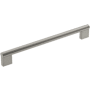 Amerock Versa 8-13/16 Inch Center to Center Handle Cabinet Pull Satin Nickel