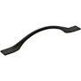 Amerock Uprise 5-1/16 Inch Center to Center Arch Cabinet Pull Matte Black