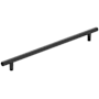Amerock Caliber 18 Inch Center to Center Bar Cabinet Pull Matte Black
