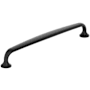 Amerock Renown 8-13/16 Inch Center to Center Handle Cabinet Pull Matte Black