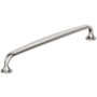 Amerock Renown 8-13/16 Inch Center to Center Handle Cabinet Pull Satin Nickel