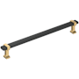 Brushed Matte Black / Champagne Bronze