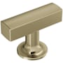Amerock Everett 1-3/4 Inch Bar Cabinet Knob Golden Champagne