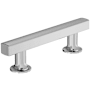 Amerock Everett 3 Inch Center to Center Bar Cabinet Pull Polished Chrome