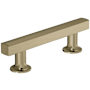Amerock Everett 3 Inch Center to Center Bar Cabinet Pull Golden Champagne