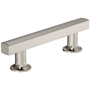 Amerock Everett 3 Inch Center to Center Bar Cabinet Pull Satin Nickel