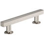 Amerock Everett 3-3/4 Inch Center to Center Bar Cabinet Pull Satin Nickel