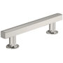 Amerock Everett 3-3/4 Inch Center to Center Bar Cabinet Pull Polished Nickel