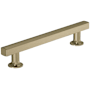 Amerock Everett 5-1/16 Inch Center to Center Bar Cabinet Pull Golden Champagne