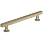 Amerock Everett 6-5/16 Inch Center to Center Bar Cabinet Pull Golden Champagne