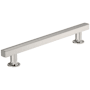 Amerock Everett 6-5/16 Inch Center to Center Bar Cabinet Pull Polished Nickel