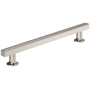 Amerock Everett 7-9/16 Inch Center to Center Bar Cabinet Pull Satin Nickel