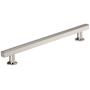 Amerock Everett 8-13/16 Inch Center to Center Bar Cabinet Pull Satin Nickel