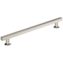 Amerock Everett 10-1/16 Inch Center to Center Bar Cabinet Pull Satin Nickel
