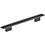 Amerock Hearst 6-5/16 Inch Center to Center Bar Cabinet Pull Matte Black