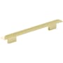 Amerock Hearst 6-5/16 Inch Center to Center Bar Cabinet Pull Matte Gold