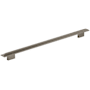 Amerock Hearst 12-5/8 Inch Center to Center Bar Cabinet Pull Black Brushed Nickel
