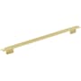 Amerock Hearst 12-5/8 Inch Center to Center Bar Cabinet Pull Matte Gold