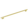 Amerock Hearst 16-3/8 Inch Center to Center Bar Cabinet Pull Matte Gold