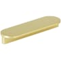 Amerock Sonoma 5-1/16 Inch Center to Center Oval Cabinet Pull Matte Gold