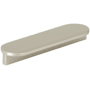 Amerock Sonoma 5-1/16 Inch Center to Center Oval Cabinet Pull Silver Champagne