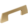 Amerock Angle 3 Inch Center to Center Handle Cabinet Pull Champagne Bronze
