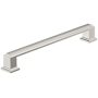 Amerock Appoint 6-5/16 Inch Center to Center Handle Cabinet Pull Polished Nickel