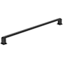 Amerock Appoint 12-5/8 Inch Center to Center Handle Cabinet Pull Matte Black