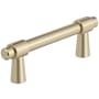 Amerock Destine 3 Inch Center to Center Bar Cabinet Pull Golden Champagne