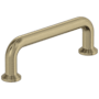 Amerock Factor 3 Inch Center to Center Handle Cabinet Pull Golden Champagne