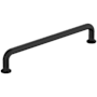 Amerock Factor 6-5/16 Inch Center to Center Handle Cabinet Pull Matte Black