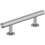 Amerock Radius 3 Inch Center to Center Bar Cabinet Pull Polished Chrome