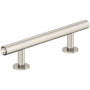 Amerock Radius 3 Inch Center to Center Bar Cabinet Pull Satin Nickel