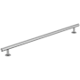 Amerock Radius 12-5/8 Inch Center to Center Bar Cabinet Pull Polished Chrome