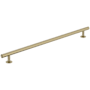 Amerock Radius 12-5/8 Inch Center to Center Bar Cabinet Pull Golden Champagne