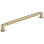 Amerock Stature 10-1/16 Inch Center to Center Handle Cabinet Pull Golden Champagne